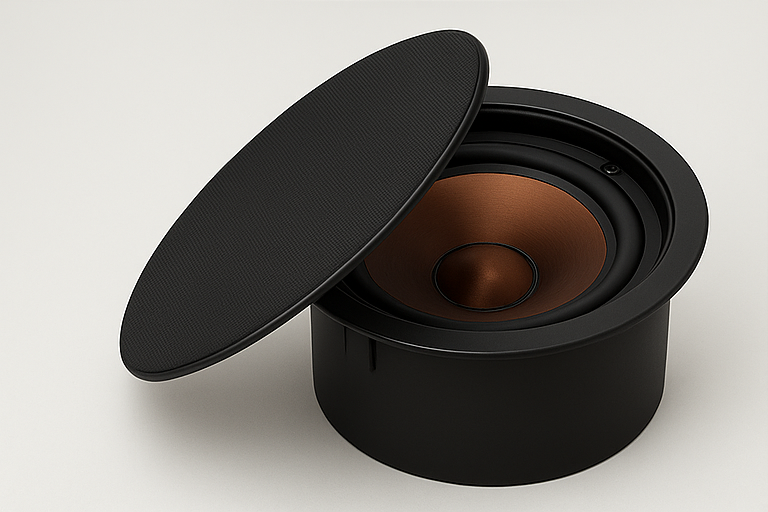 Boxxline BCM-SUB8-BL - Premium 8" Plafondsubwoofer Zwart