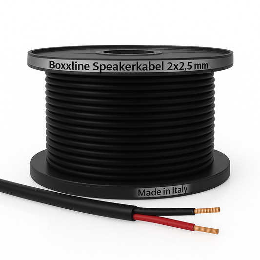 Boxxline Speakerkabel 2x2,5 mm² – 100 meter rol